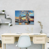 Paint by Numbers Bridge of London with Sunset
