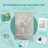 Paint by Numbers Brocante Pink Peonies