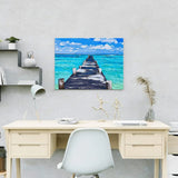 Paint by Numbers Bridge by the Sea