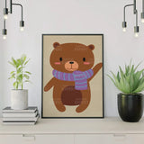 Paint by Numbers Brown Bear