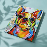 Paint by Numbers Bulldog Happy Colours
