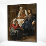 Paint by Numbers Christ in the House of Martha and Mary