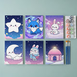 Cloudland Cuties - Paint by Numbers Mini Set of 6