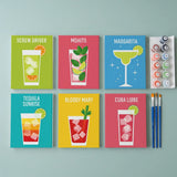 Cocktail Collection - Paint by Numbers Mini Set of 6