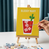 Cocktail Collection - Paint by Numbers Mini Set of 6