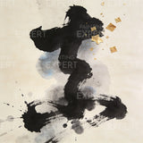 Paint by Numbers Dance of ink Japan