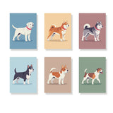 The Dog Days Collection - Paint by Numbers Mini Set of 6
