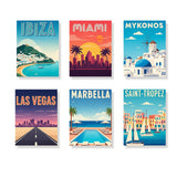 The Global Getaway Collection - Paint by Numbers Mini Set of 6