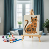 The Mod Cats Collection - Paint by Numbers Mini Set of 6