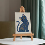 The Mod Cats Collection - Paint by Numbers Mini Set of 6