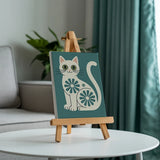 The Mod Cats Collection - Paint by Numbers Mini Set of 6