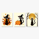 The Witch's Family - Paint by Numbers Mini Set of 3