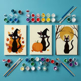 The Witch's Family - Paint by Numbers Mini Set of 3