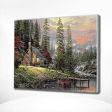 Diamond Painting Pine Trees