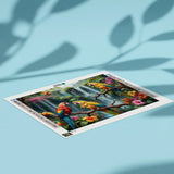 Diamond Painting Three Parrots