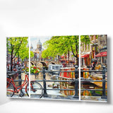 Paint by Numbers Triptych Amsterdam