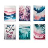 Dreamscapes in pastel - Paint by Numbers Mini Set of 6