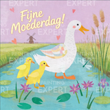 Paint by Numbers Duck Mother
