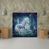 Paint by Numbers Unicorns in the Forest