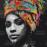 Paint by Numbers Elegant Woman