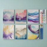 Ethereal Horizons - Paint by Numbers Mini Set of 6