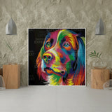 Diamond Painting Coloured Labrador