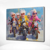 Diamond Painting Nice ladies riding motorcycles