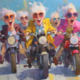 Diamond Painting Nice ladies riding motorcycles