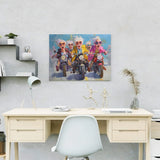 Paint by Numbers Pleasant ladies riding motorcycles