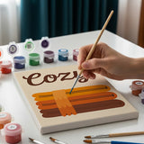 cosy autumn essentials - Paint by Numbers Mini Set of 6
