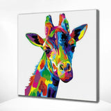 Paint by Numbers Giraffe
