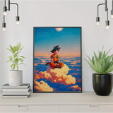 Paint by Numbers Golden Cloud