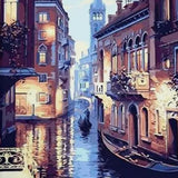 Painting on Number Canal