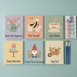 Whimsical Garden Party - Paint by Numbers Mini Set of 6