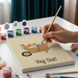 Whimsical Garden Party - Paint by Numbers Mini Set of 6
