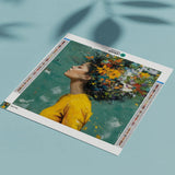 Diamond Painting The girl and the flowers
