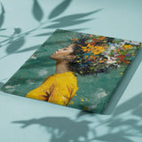 Paint by Numbers The girl and the flowers