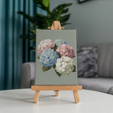 Hydrangea farewell - Paint by Numbers Mini Set of 6