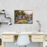 Paint by Numbers House with Shore