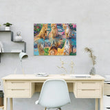 Diamond Painting Kittens and Lions