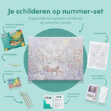 Paint by Numbers Christmas in Town