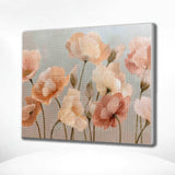 Diamond Painting Poppies in soft colours