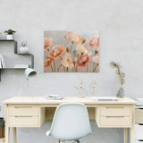 Diamond Painting Poppies in soft colours