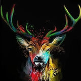 Paint by Numbers Colorful Deer