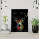 Paint by Numbers Colorful Deer