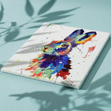 Paint by Numbers Colorful Rabbit
