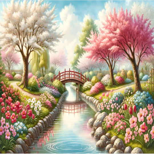 Diamond Painting Colorful Park
