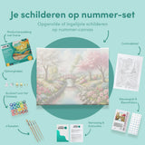 Paint by Numbers Colorful Park full of Magic
