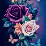 Diamond Painting Colorful Flowers