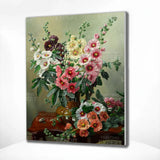 Paint by Numbers Colorful Flowers